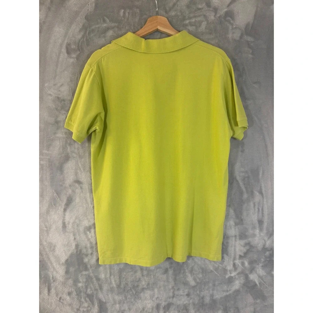 Vintage Y2k 2007 Polo Ralph‎ Lauren Lime Green Shirt S Preppy Casual Pony